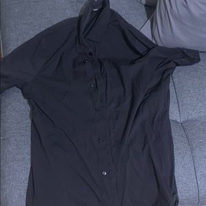 Lulu lemon black button down